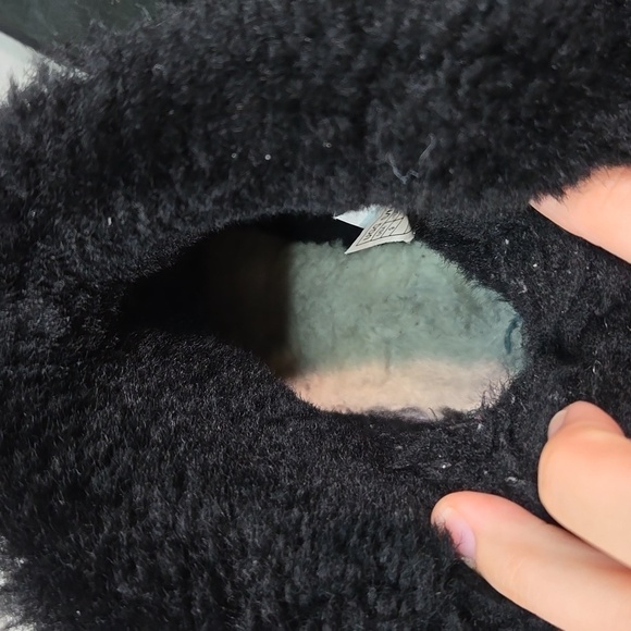 Ugg Australia Women Ankle Bow Leather Sheepskin Boots shoes sz 9 - Picture 13 of 15